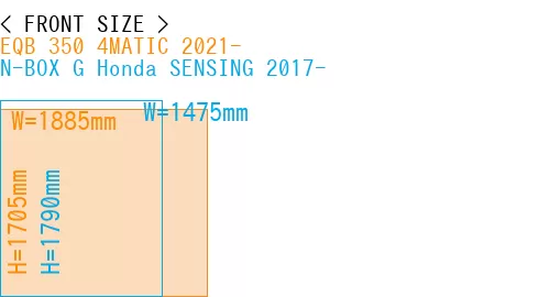 #EQB 350 4MATIC 2021- + N-BOX G Honda SENSING 2017-